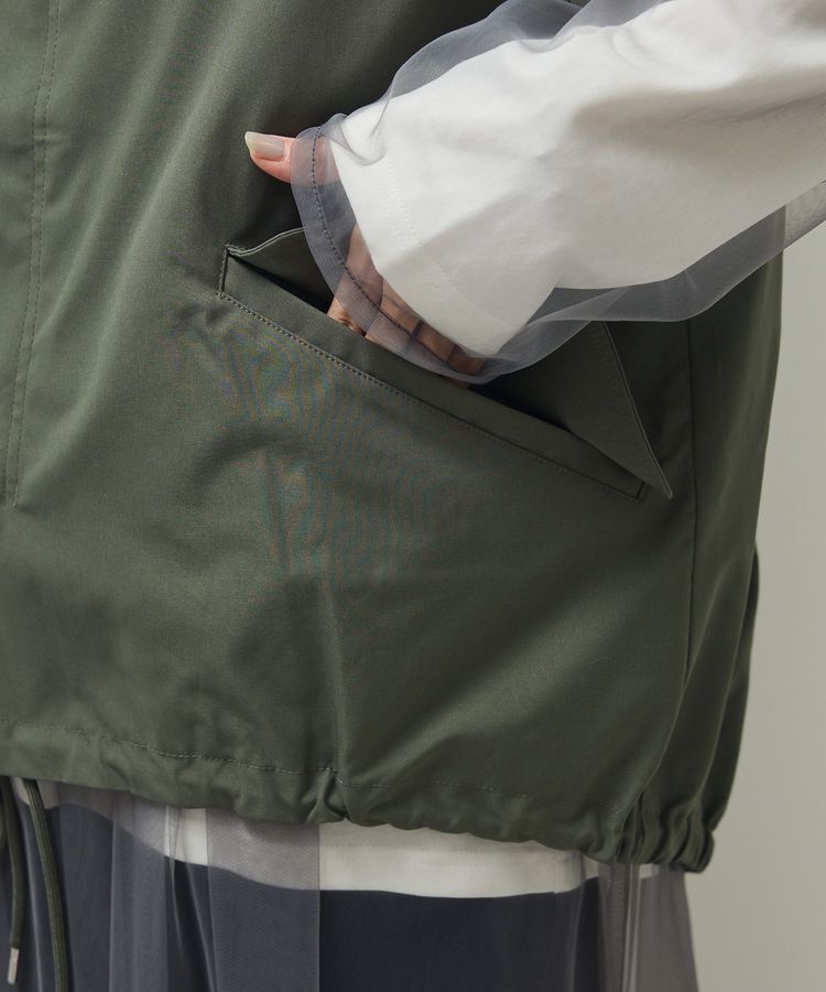 Green Parks「ミリタリーベスト」|ベスト・ジレ|