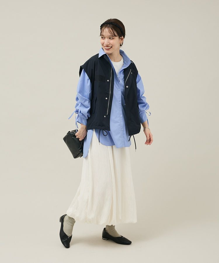 Green Parks「ミリタリーベスト」|ベスト・ジレ|