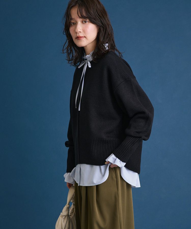 Green Parks「こなれ主役ニットプルオーバー」|ニット・セーター|