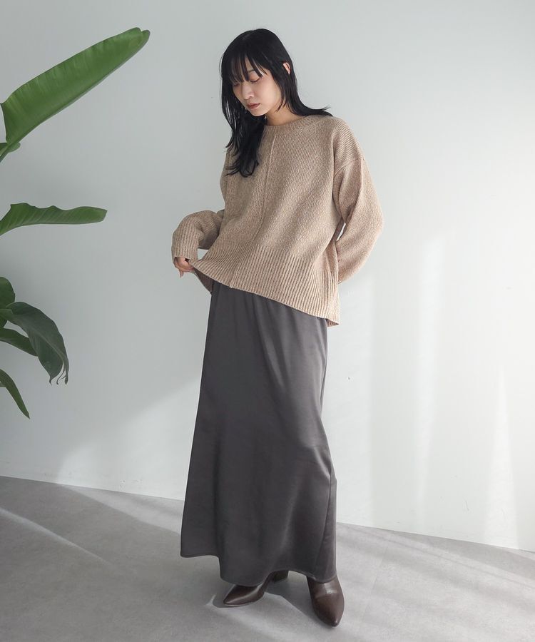 Green Parks「こなれ主役ニットプルオーバー」|ニット・セーター|