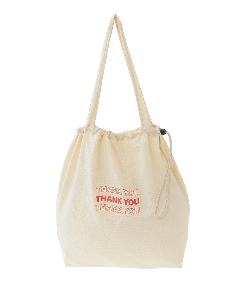 Green Parks「ドロストトートバッグ」|トートバッグ|Ivory