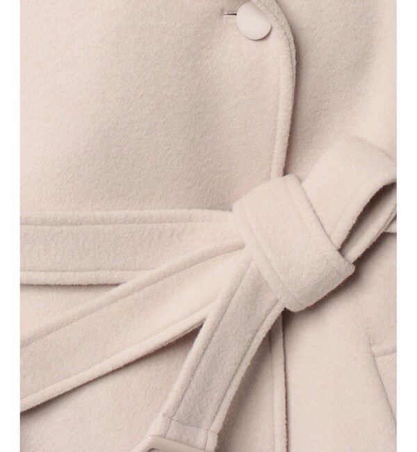 allureville「スプリットラグランロングコート」|ダッフルコート|