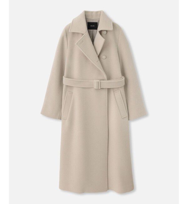 allureville「スプリットラグランロングコート」|ダッフルコート|