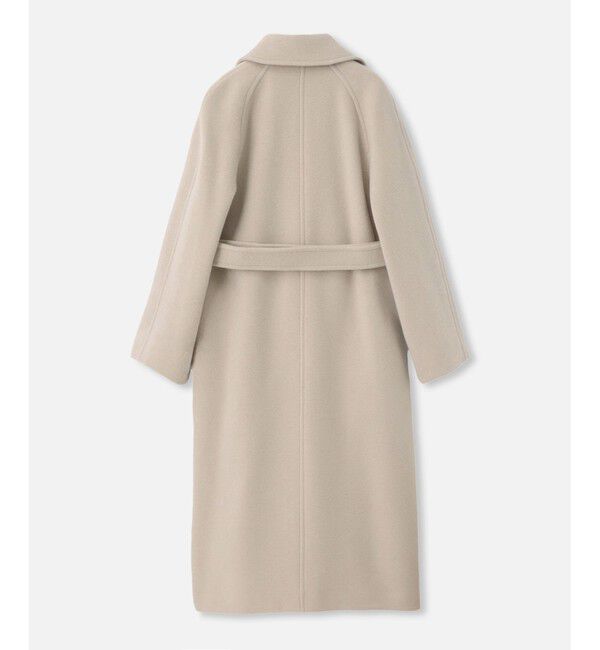 allureville「スプリットラグランロングコート」|ダッフルコート|