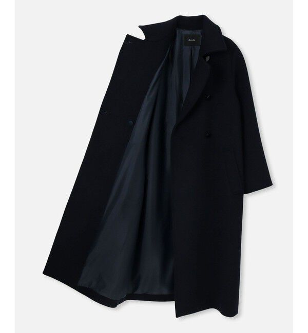 allureville「スプリットラグランロングコート」|ダッフルコート|