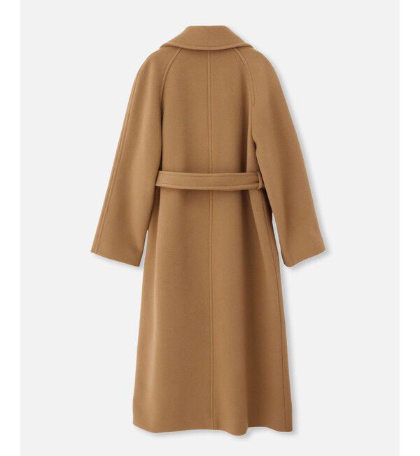 allureville「スプリットラグランロングコート」|ダッフルコート|