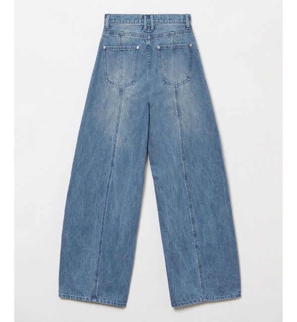 allureville「ラインデニムパンツ」|デニム|