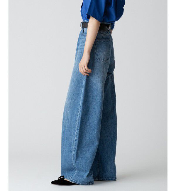 allureville「ラインデニムパンツ」|デニム|