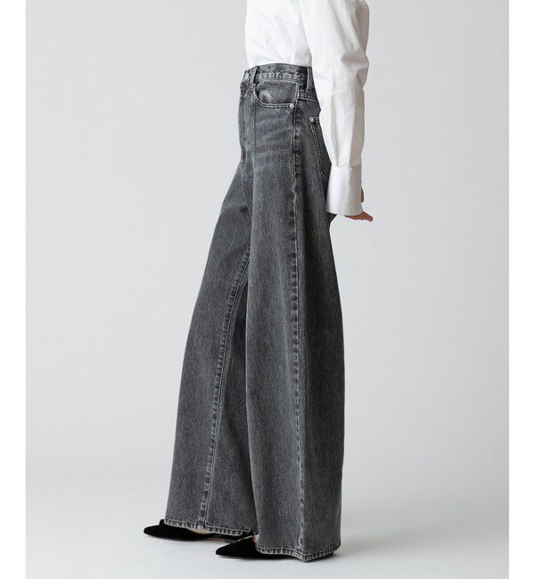 allureville「ラインデニムパンツ」|デニム|