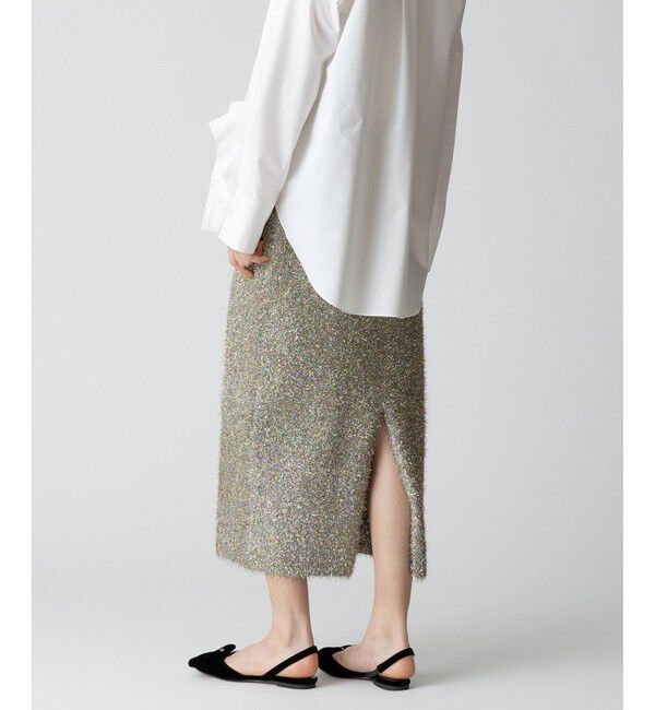 allureville「マルチラメシャギースカート」|スカート|