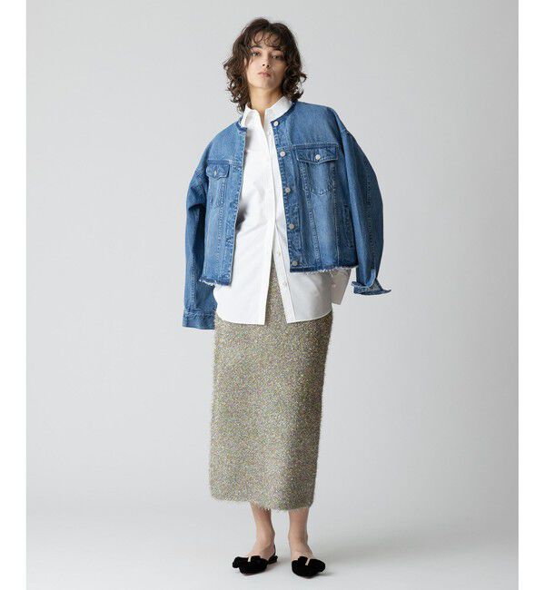 allureville「マルチラメシャギースカート」|スカート|