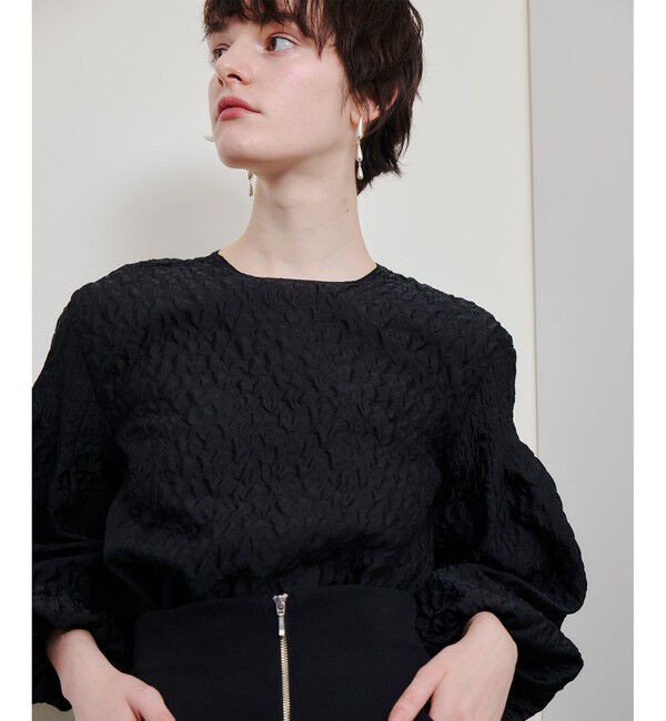 allureville「フクレジャガードブラウス」|シャツ・ブラウス|