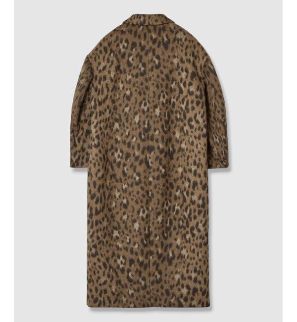 allureville「MILIORレオパードコート」|ダッフルコート|