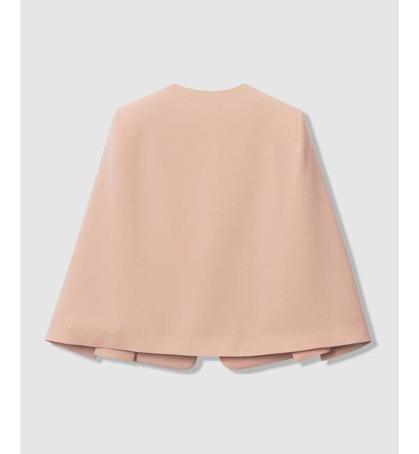 LOULOU WILLOUGHBY「◇【LOULOU WILLOUGHBY】リトルブラックケープジャケット」|ノーカラージャケット|