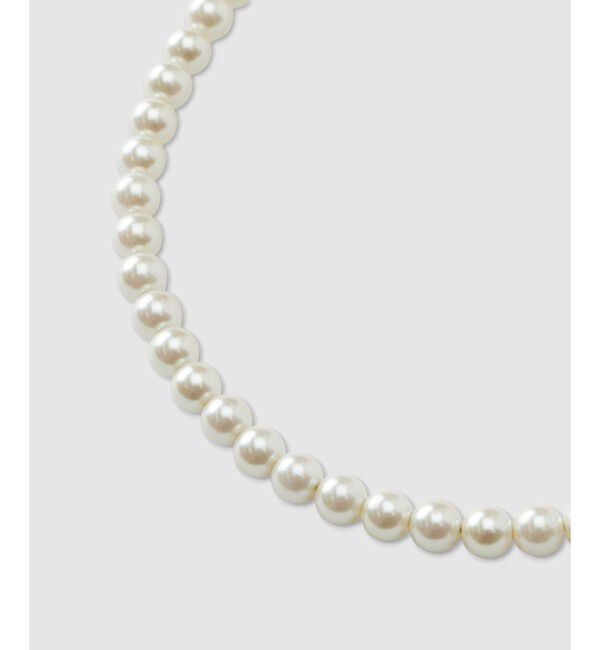 allureville「グラスパールロングネックレス」|ネックレス|