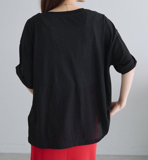  「コットンナイロンシアーオーバーTシャツ」|Tシャツ・カットソー|