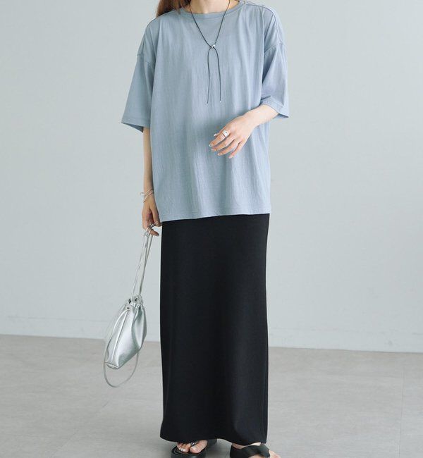  「コットンナイロンシアーオーバーTシャツ」|Tシャツ・カットソー|