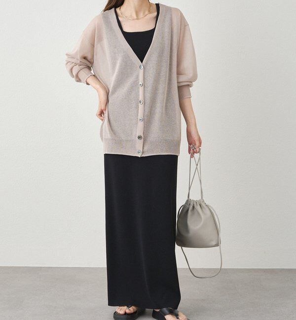  「【日焼け・冷房対策に◎】シアーカーディガン」|カーディガン|