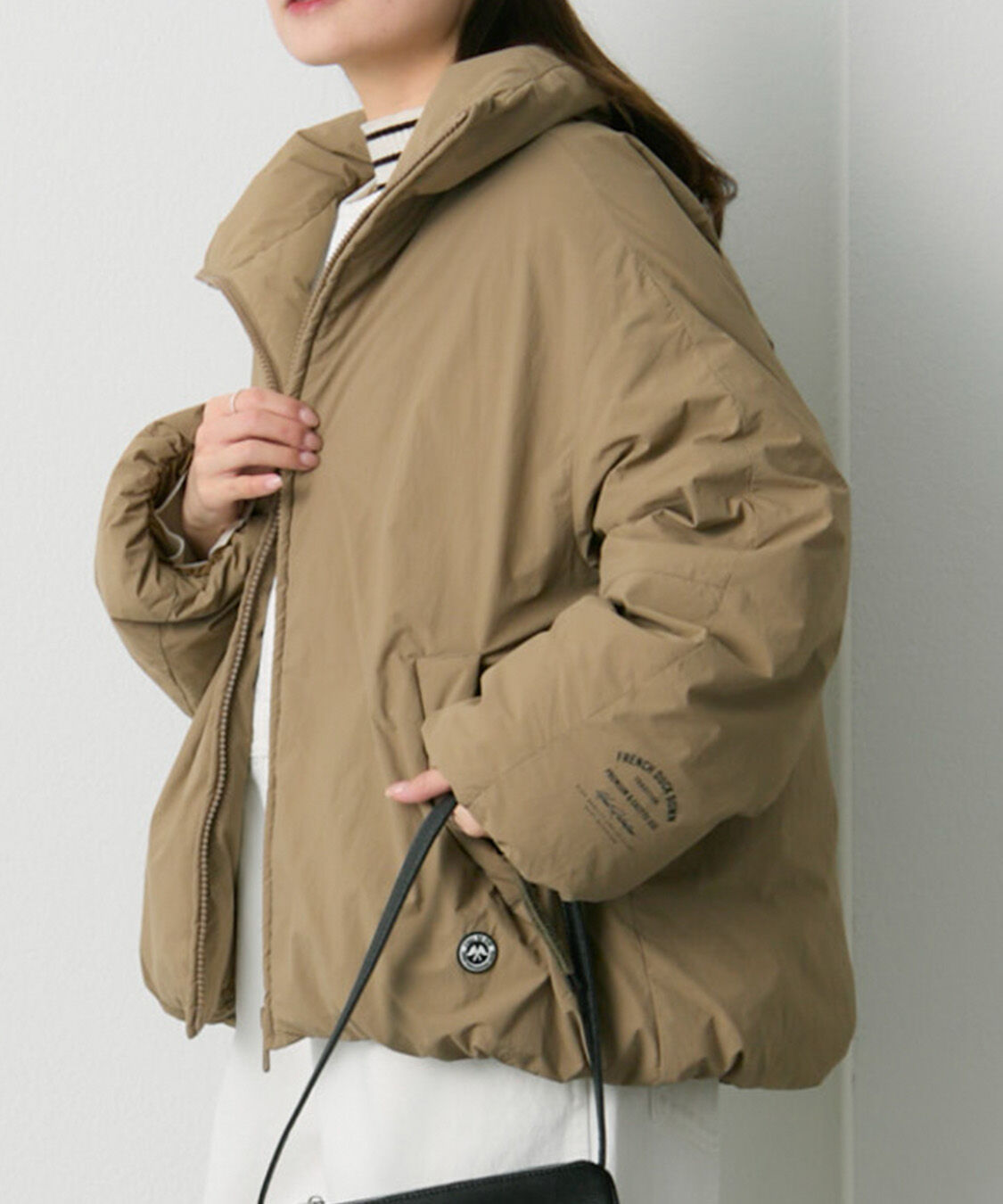 フレンチダックダウンジップアップジャケット｜ルミネのファッション