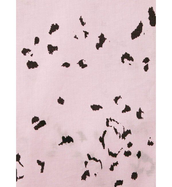 mizuiro ind「mizuiro ind プリントワイドギャザープルオーバー」|シャツ・ブラウス|