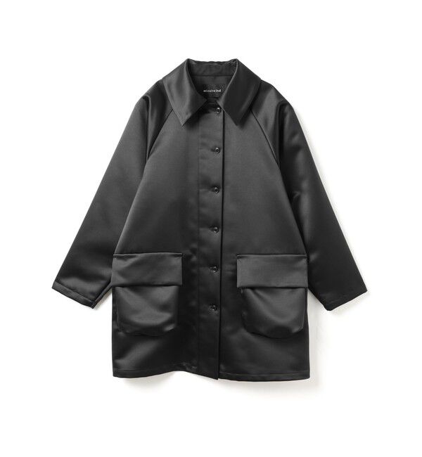 mizuiro ind「mizuiro ind サテンドルマンコート」|その他|