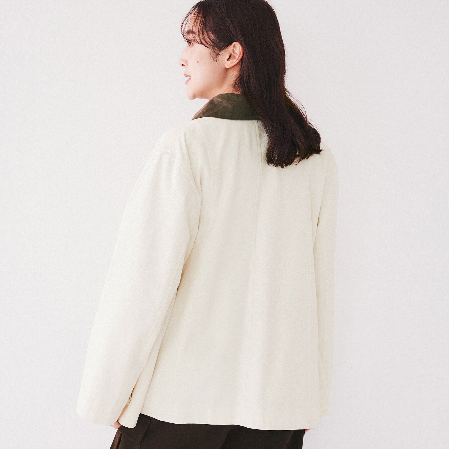 UNTITLED「【ヴィンテージ感】コットンモール ショートブルゾン」|ブルゾン・スタジャン|