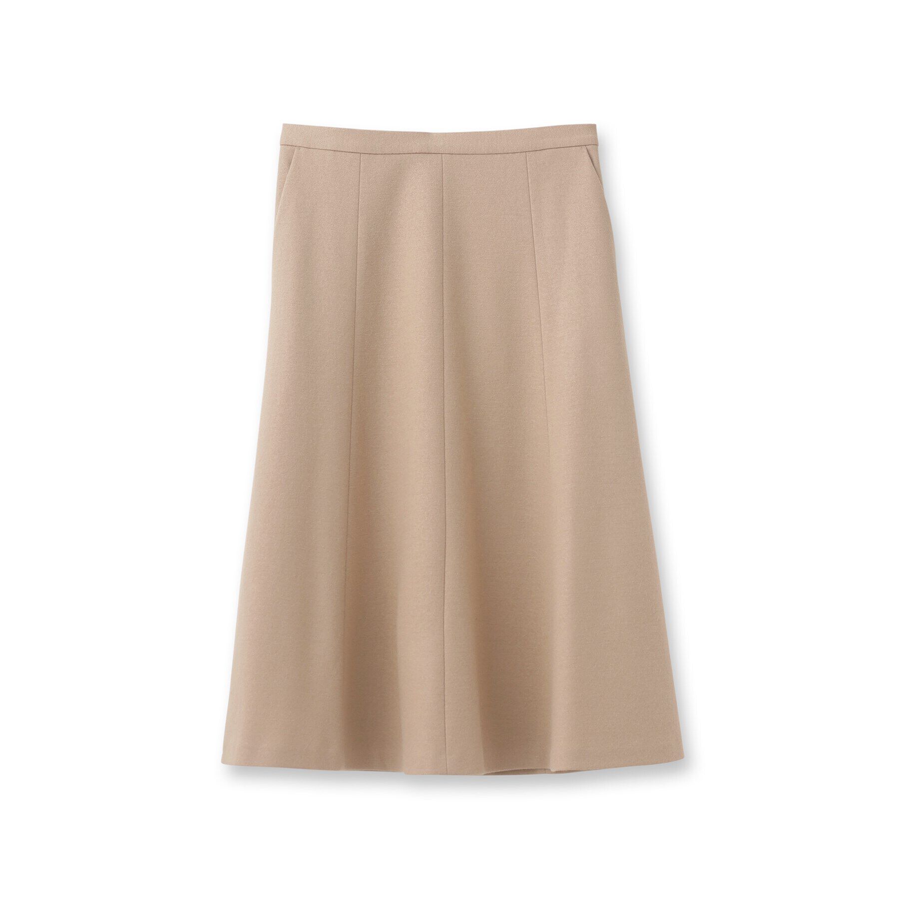 UNTITLED「【後ろウエストゴム】ミルドジャージ マーメイドスカート」|スカート|