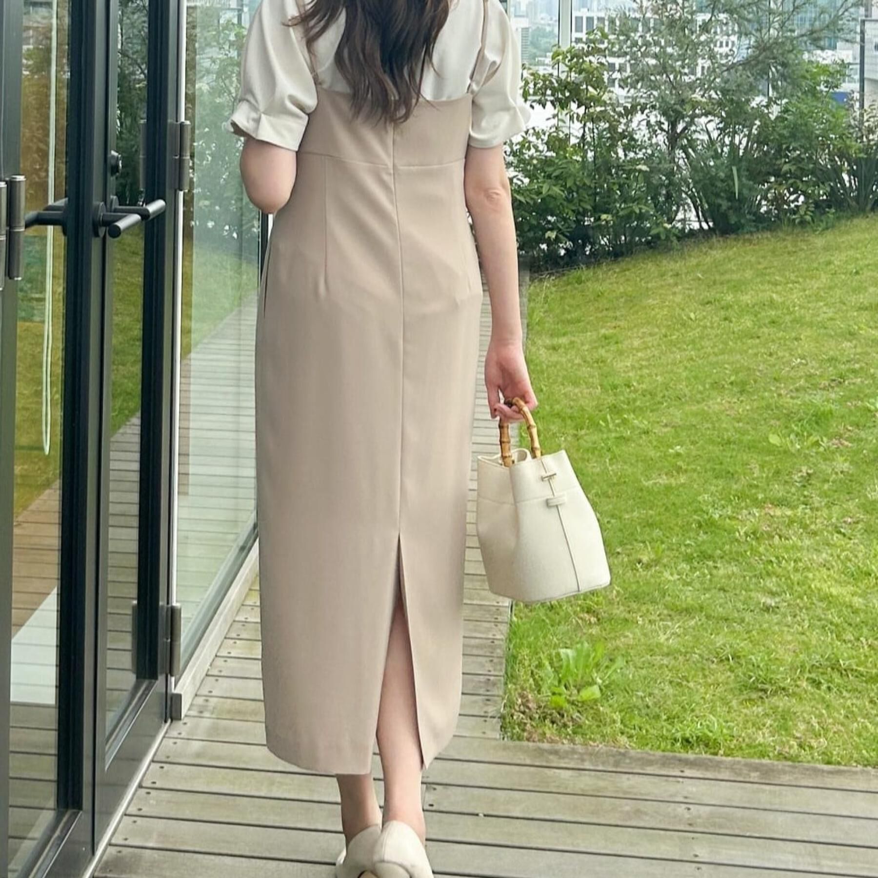 COUP DE CHANCE「【洗える／日本製／アジャスター付】キャミワンピース」|ワンピース|