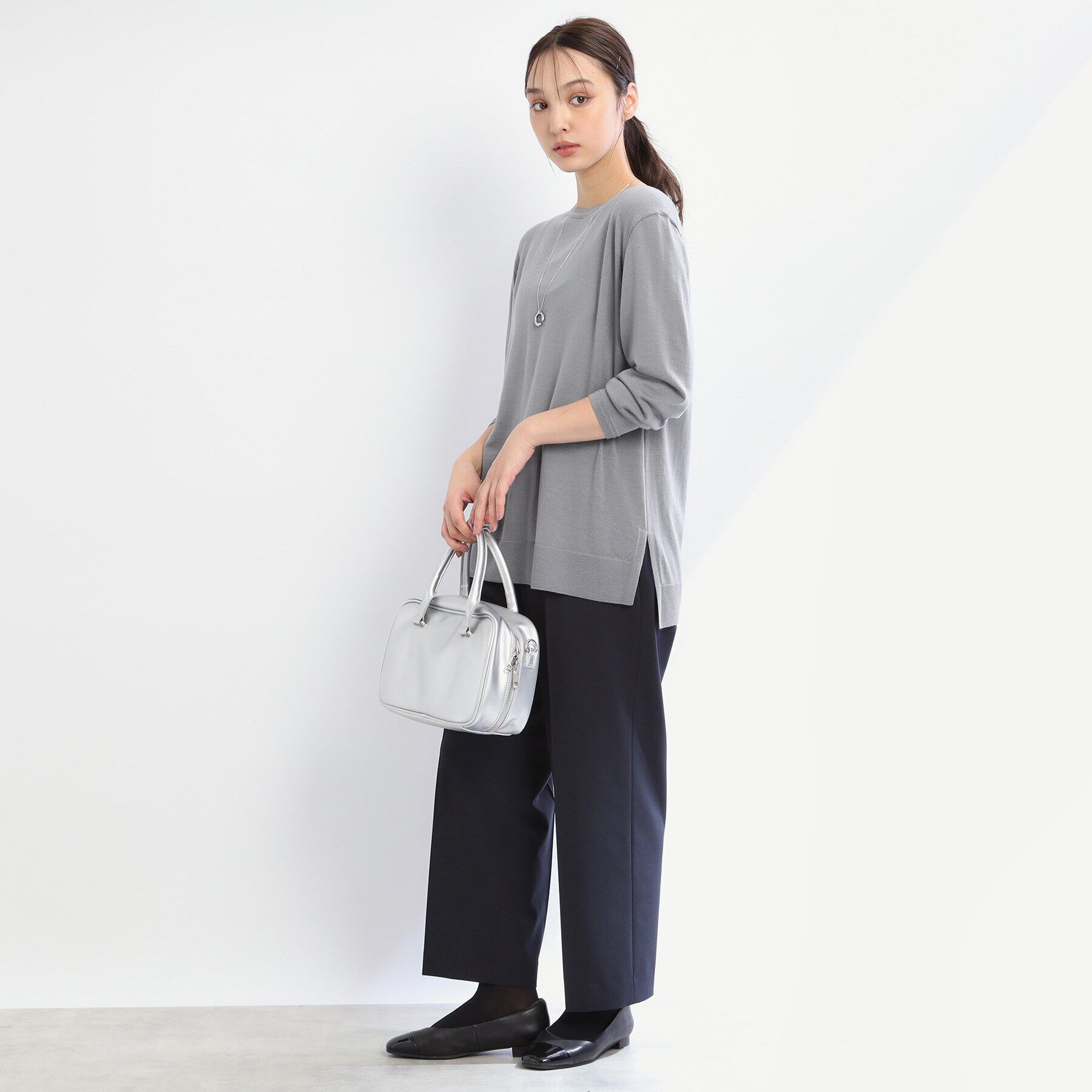 Reflect「【アンサンブル可能】きれいめベーシックニット」|ニット・セーター|