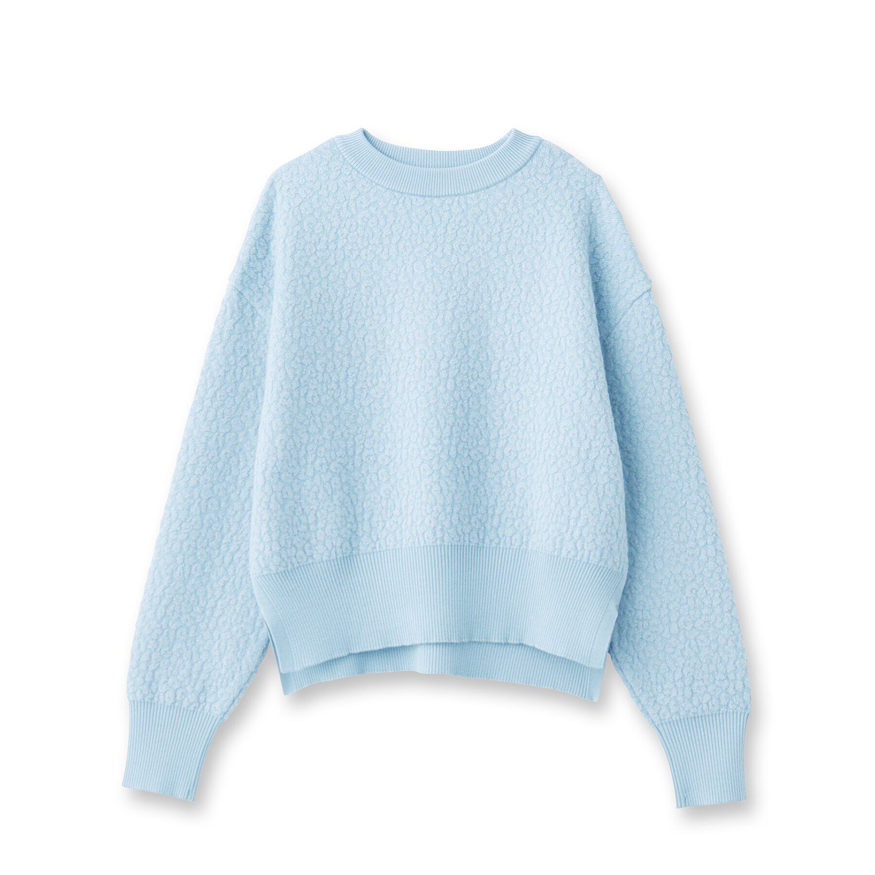 Reflect「【洗える】ふくれジャカードニット」|ニット・セーター|