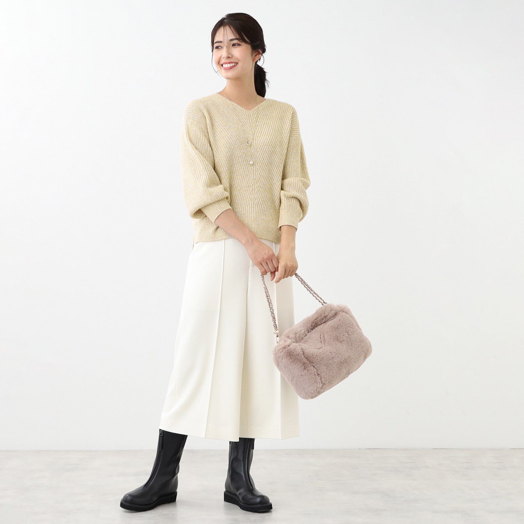 Reflect「【洗える】ミックスカラーニット」|ニット・セーター|