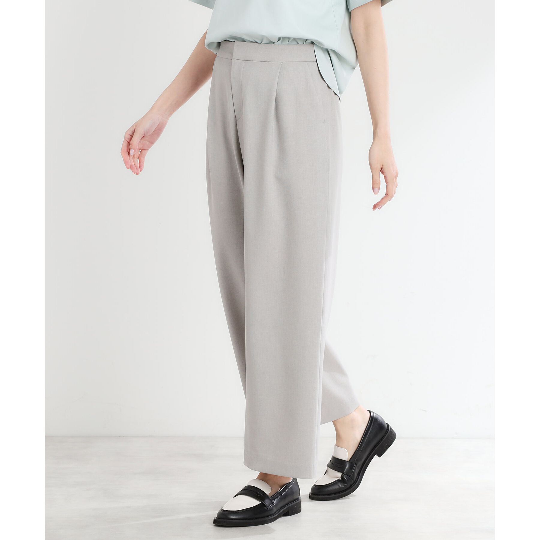 Reflect「【マシンウォッシュ可／すっきりシルエット】ワイドシルエットパンツ」|その他|