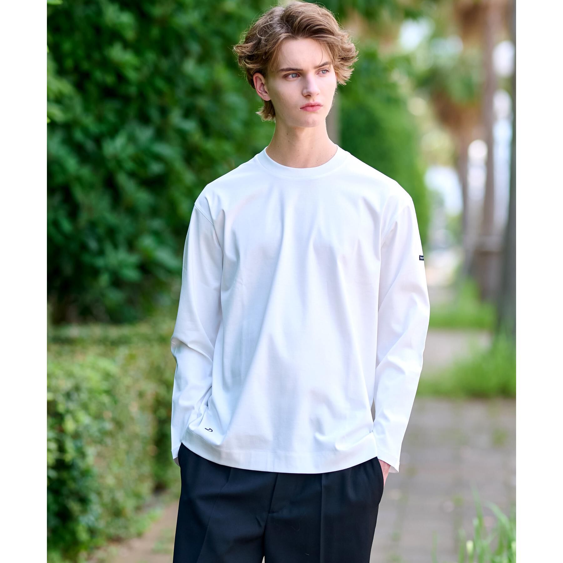 DRESSTERIOR「【接触冷感/抗菌防臭/消臭】ICE CLEAR COTTON クルーネックロンT」|Tシャツ・カットソー|