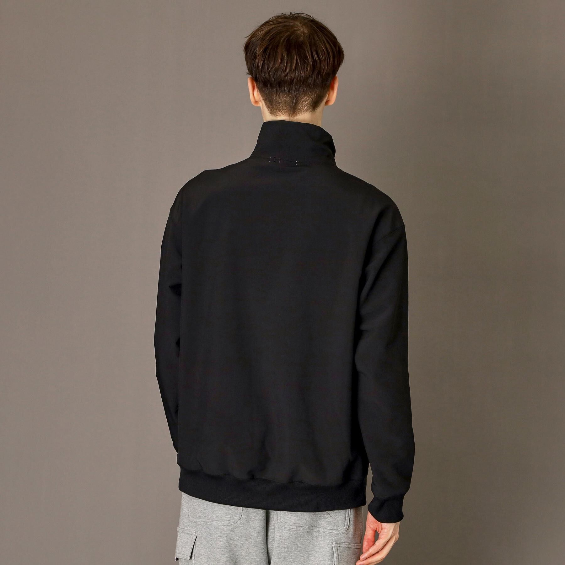 DRESSTERIOR「ダブルクロス裏起毛 ハーフジッププルオーバー」|Tシャツ・カットソー|