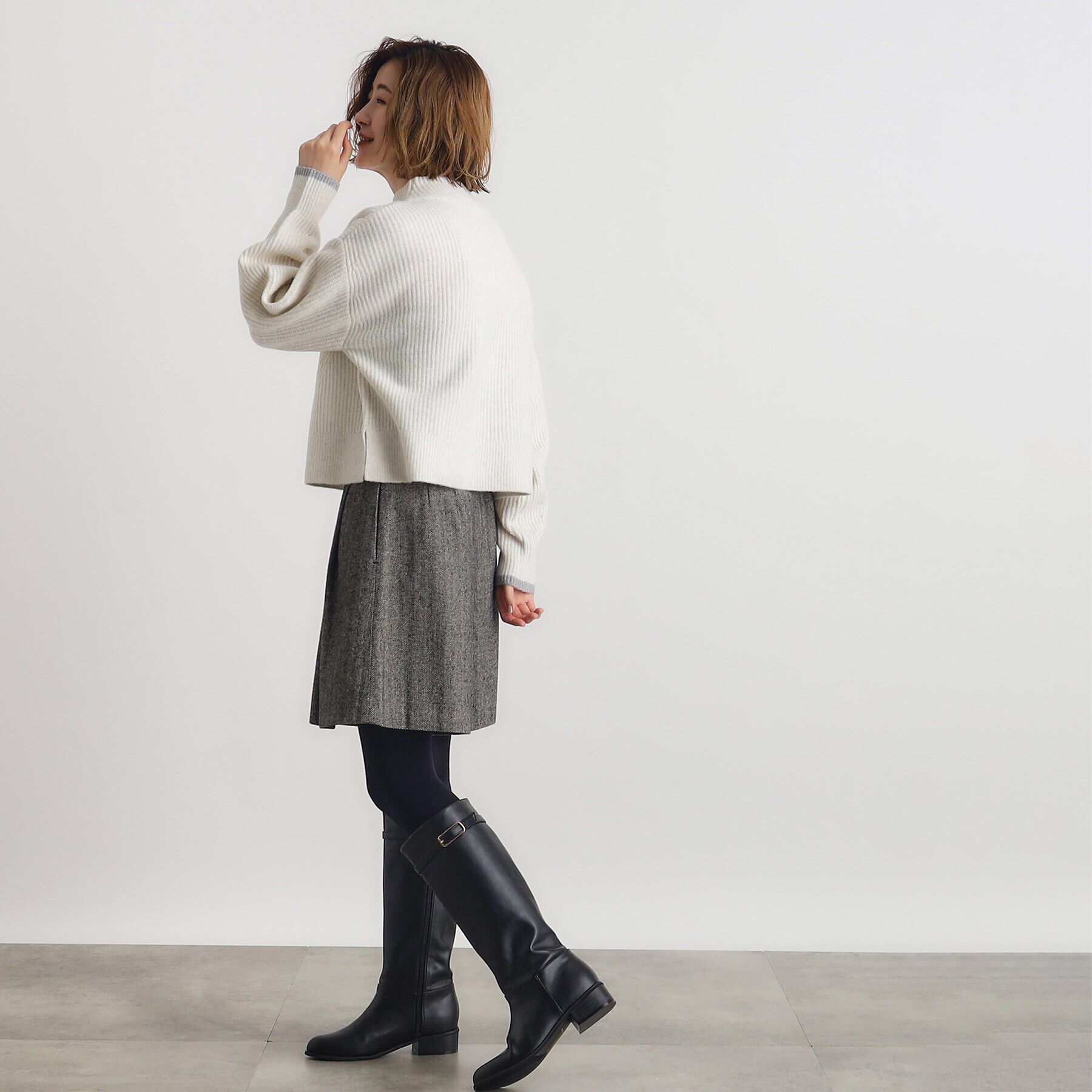 grove「【雑誌掲載】ヘリンボンツイードショートパンツ」|その他|