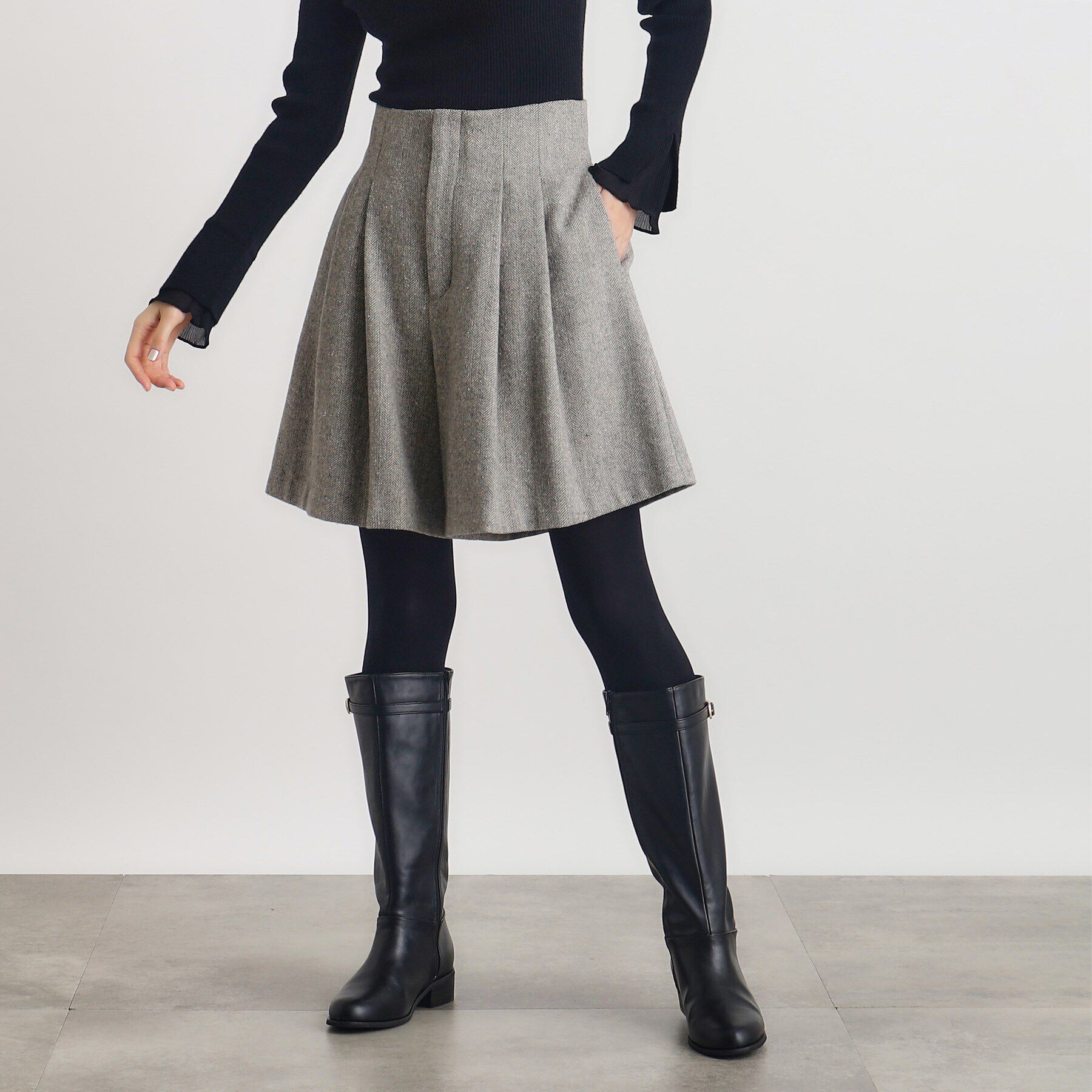 grove「【雑誌掲載】ヘリンボンツイードショートパンツ」|その他|