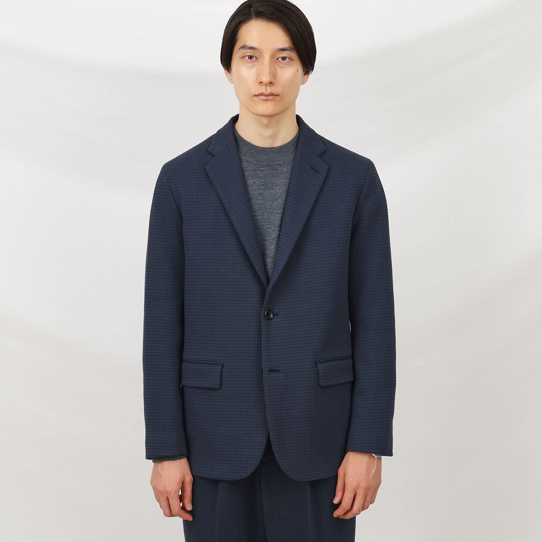 TAKEO KIKUCHI「【抗菌防臭】クロスウィーブ ジャケット」|テーラードジャケット|