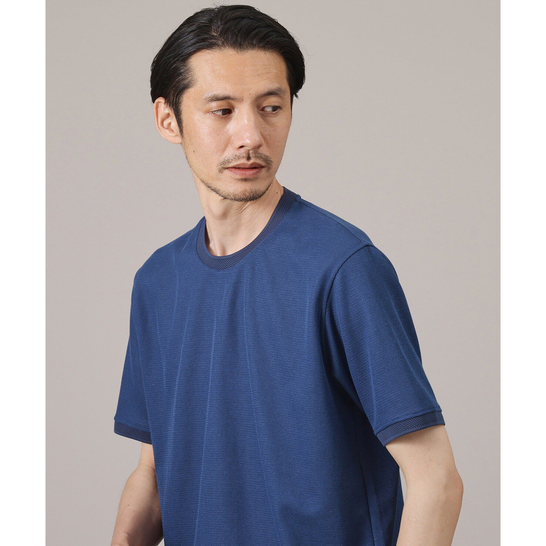 TAKEO KIKUCHI「【抗菌防臭/日本製】ハイブリッド サーフニット Tシャツ」|Tシャツ・カットソー|