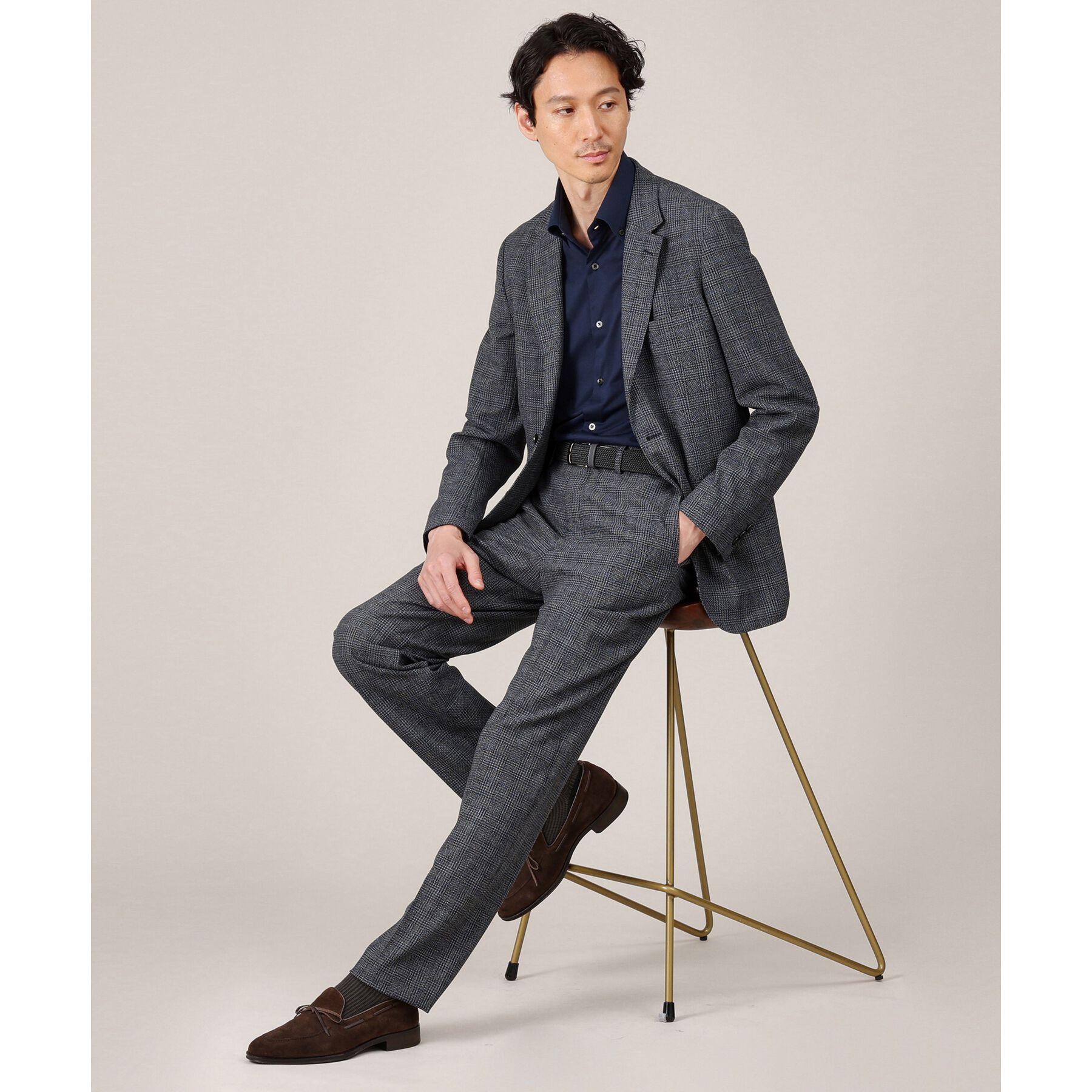 TAKEO KIKUCHI「【Made in JAPAN】ドモドソーラ ゴムメッシュベルト」|ベルト|