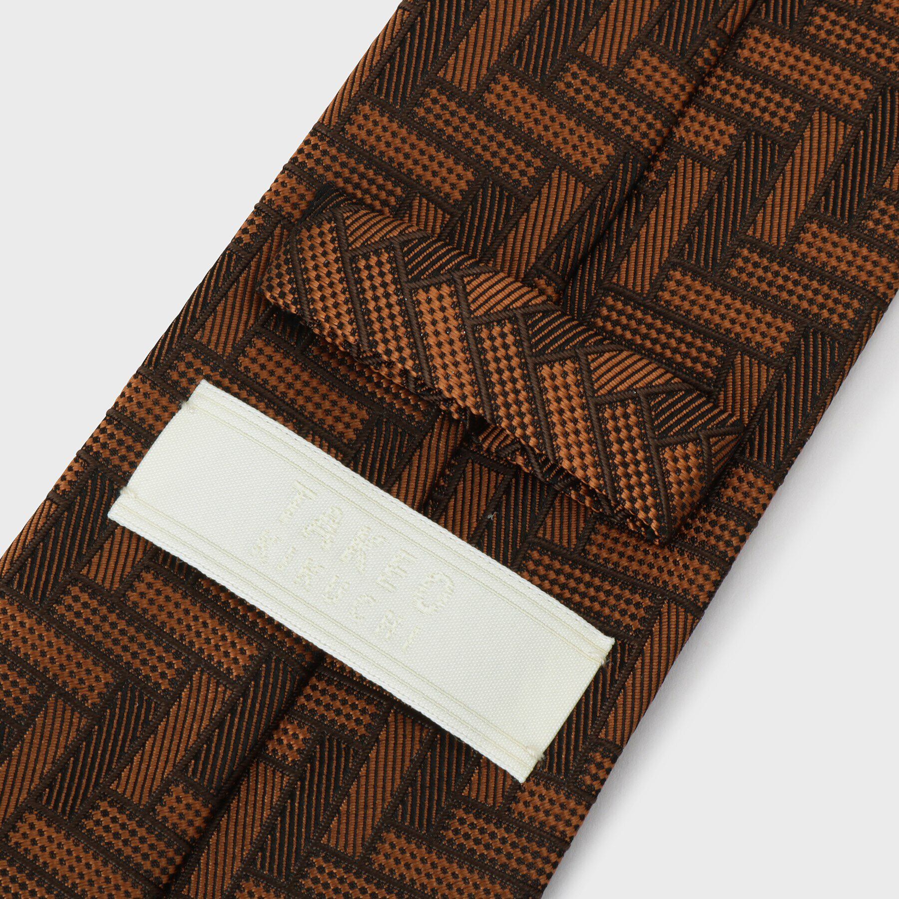 TAKEO KIKUCHI「【THE FLAGSHIP】檜垣紋（ひがきもん）シルクネクタイ」|ネクタイ・蝶ネクタイ|