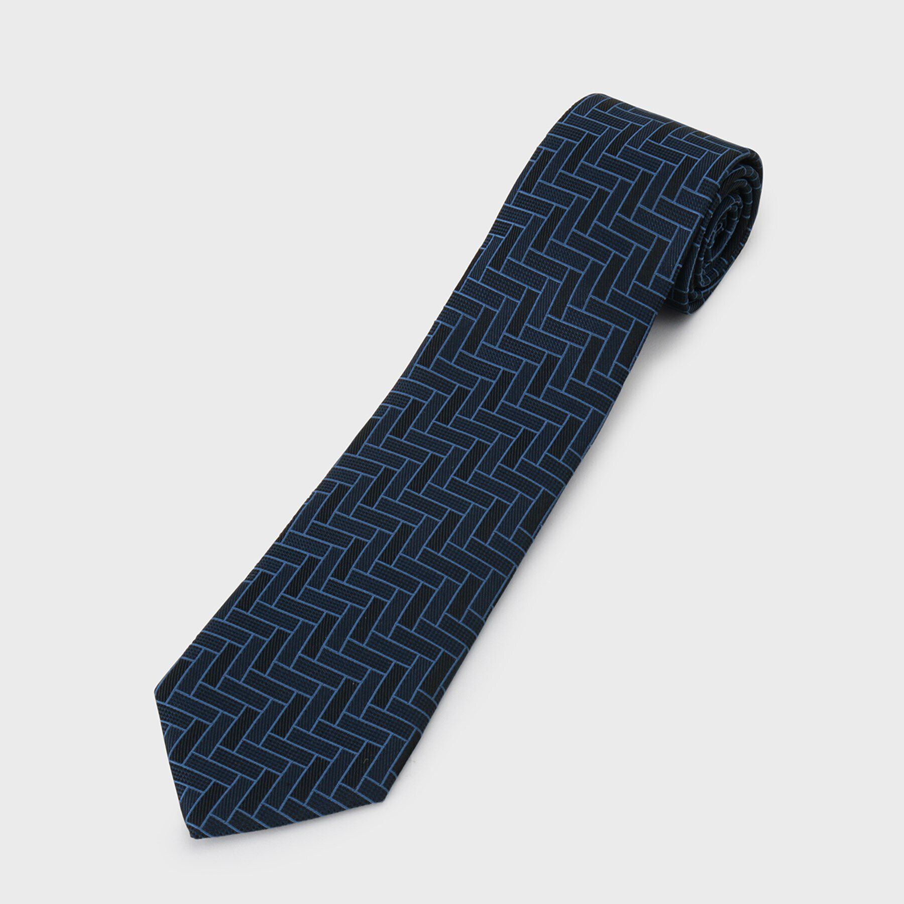 TAKEO KIKUCHI「【THE FLAGSHIP】檜垣紋（ひがきもん）シルクネクタイ」|ネクタイ・蝶ネクタイ|