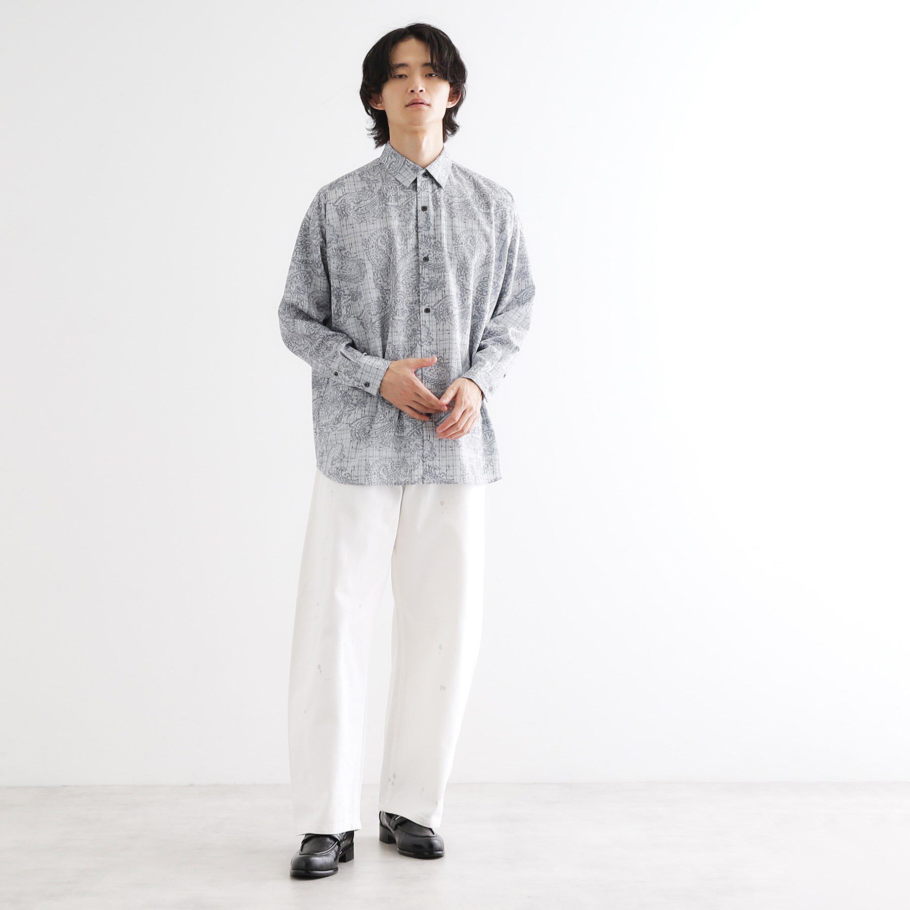 tk.TAKEO KIKUCHI「バレルシルエットパンツ（デニム＆カラーパンツ）」|その他|