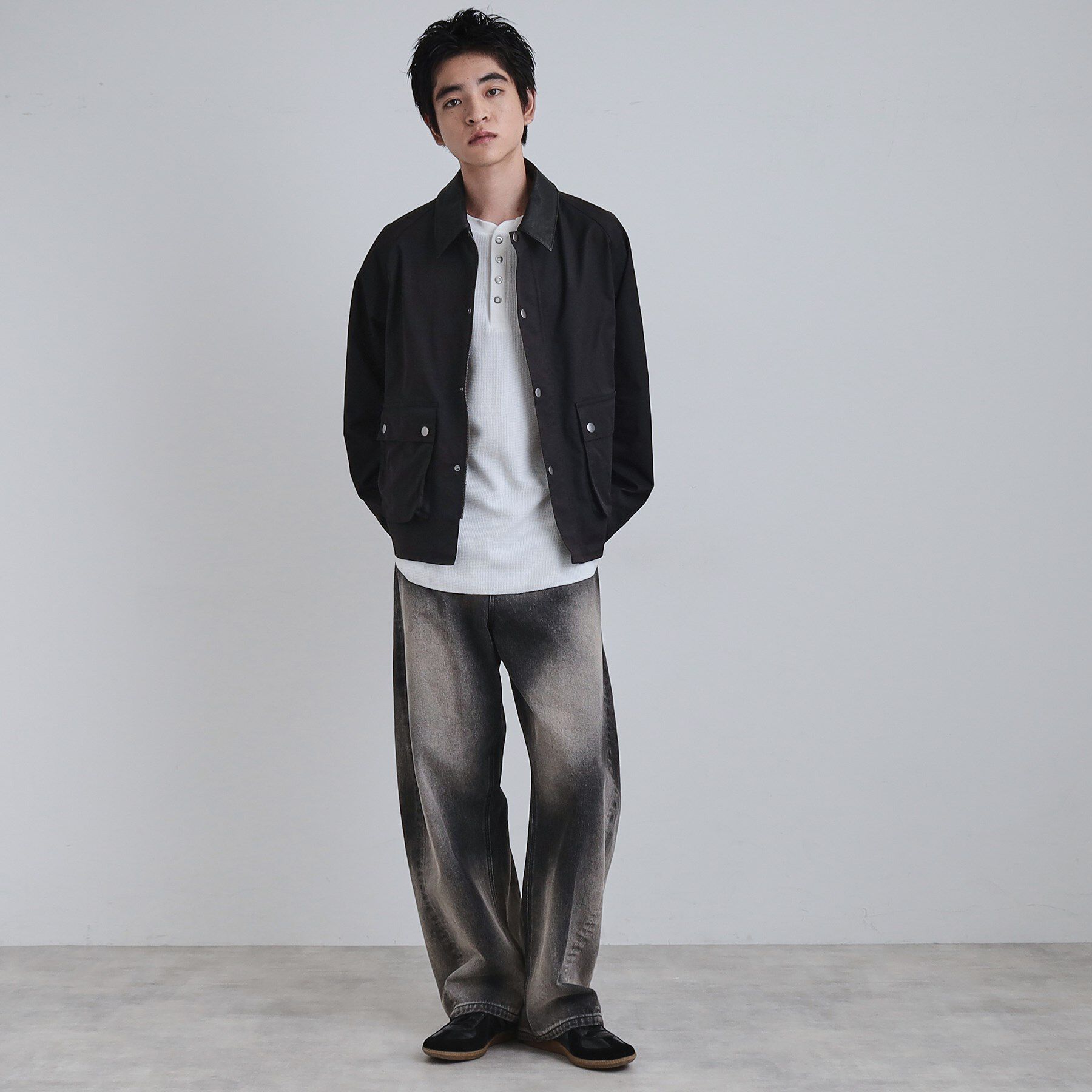 tk.TAKEO KIKUCHI「クラシックハンティングジャケット」|ブルゾン・スタジャン|