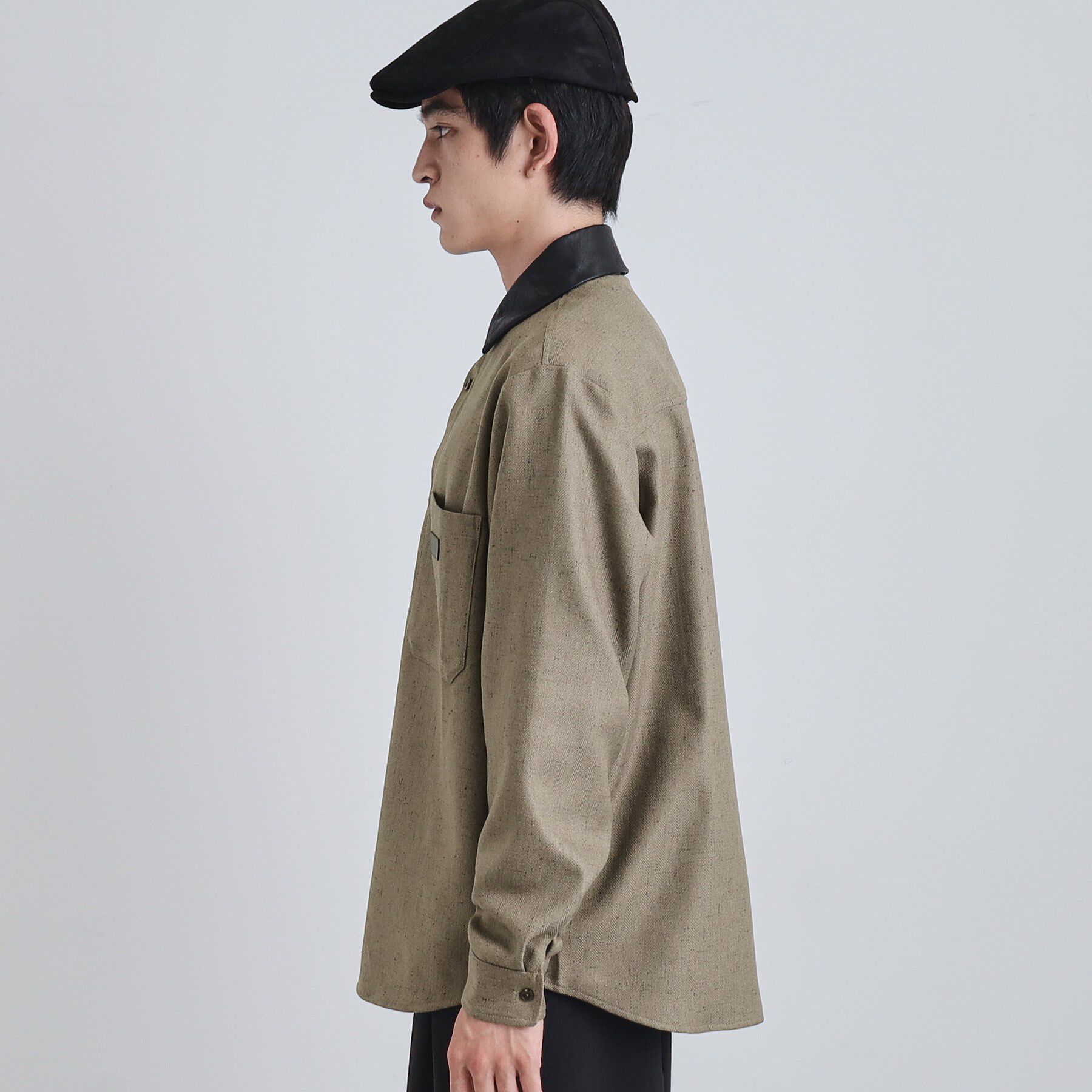 tk.TAKEO KIKUCHI「ヘリンボーンワーカーシャツ」|シャツ・ブラウス|