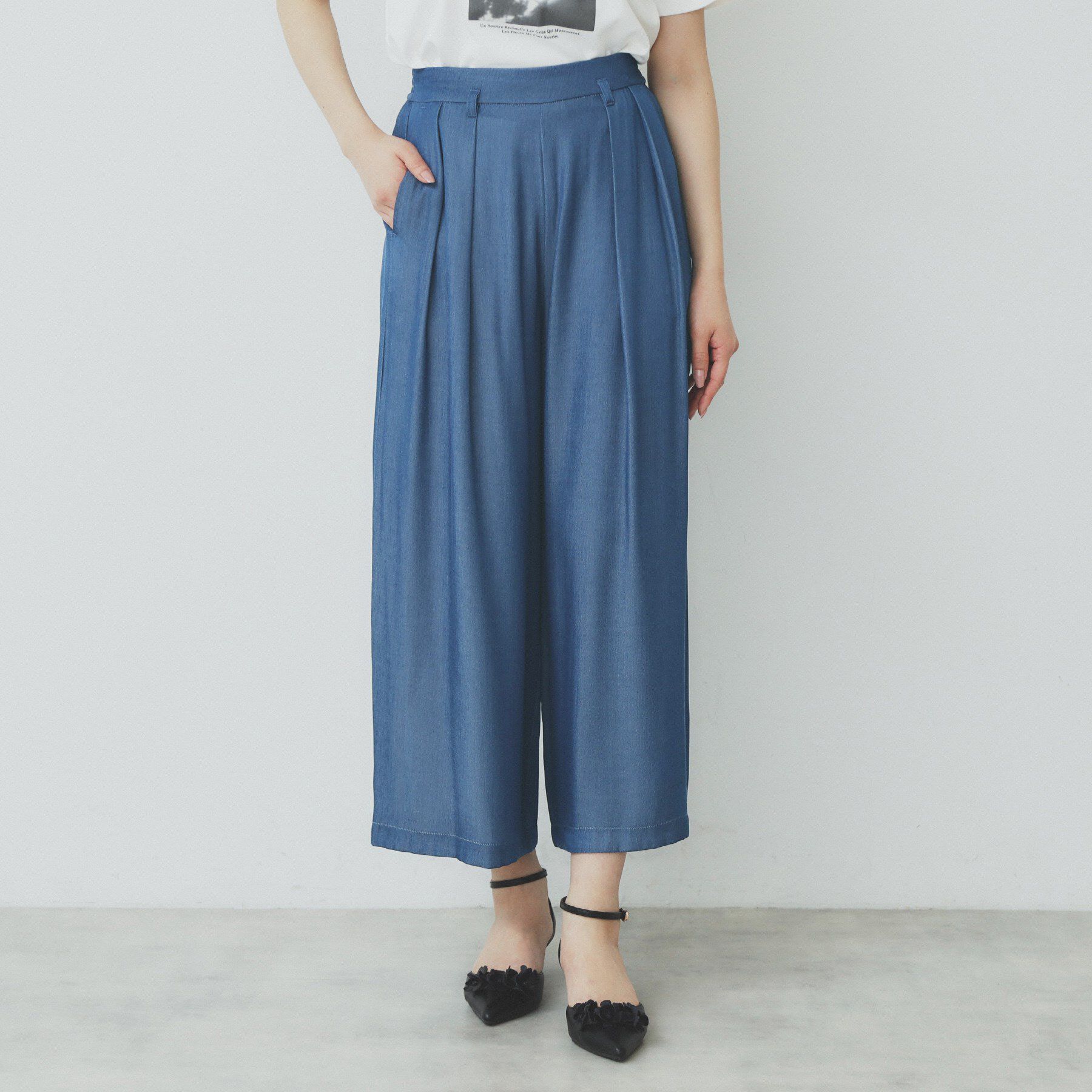 index「シャンブレータックスカーチョ【接触冷感/洗濯機洗い可】」|その他|