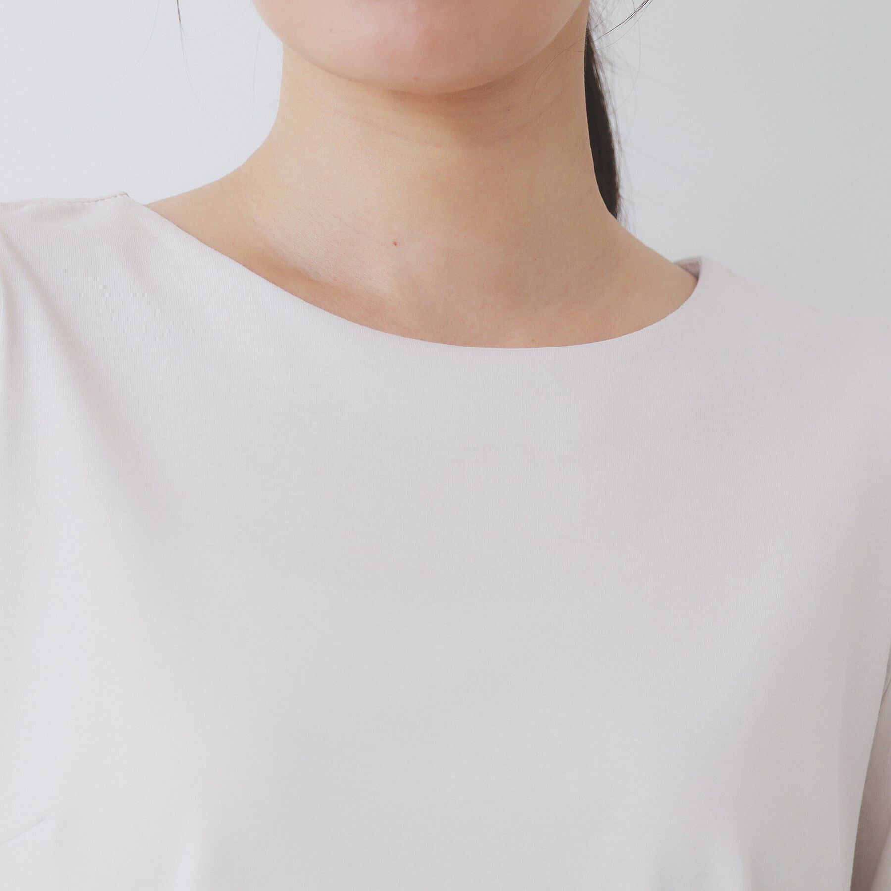 index「《7色展開/XS-LLサイズ》多機能タックスリーブトップス【汗ジミ防止/吸水速乾/接触冷感/UVケア」|Tシャツ・カットソー|