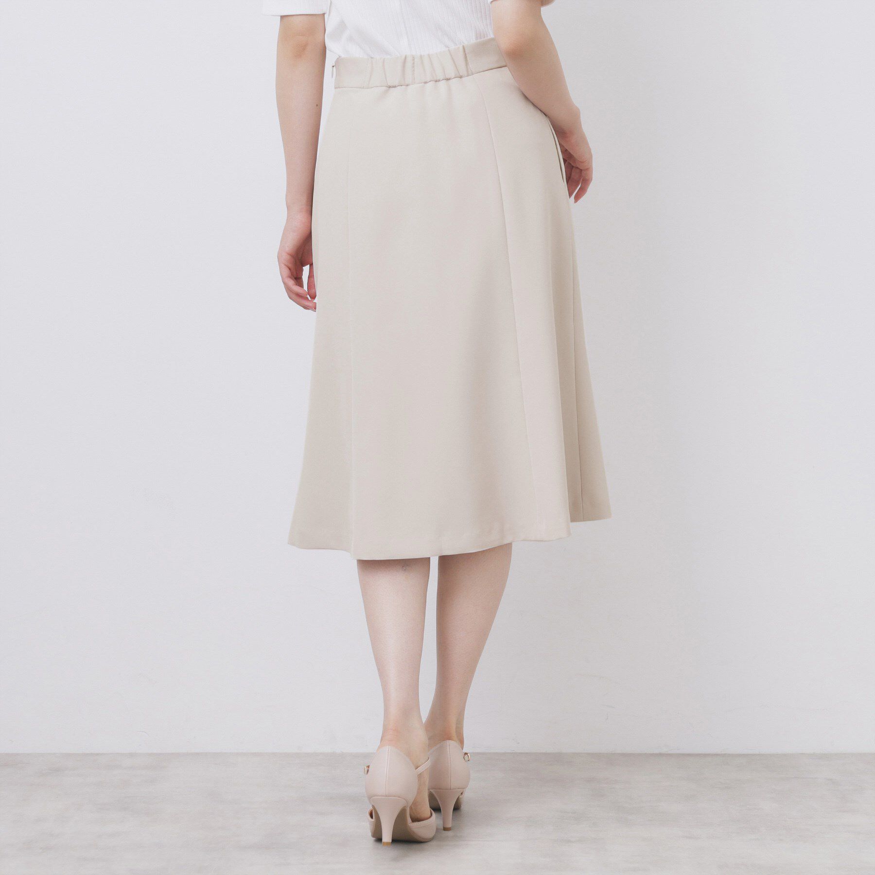 index「ストレッチフレアスカート/セットアップ対応【洗濯機洗い可/イージーアイロン/防シワ】」|スカート|