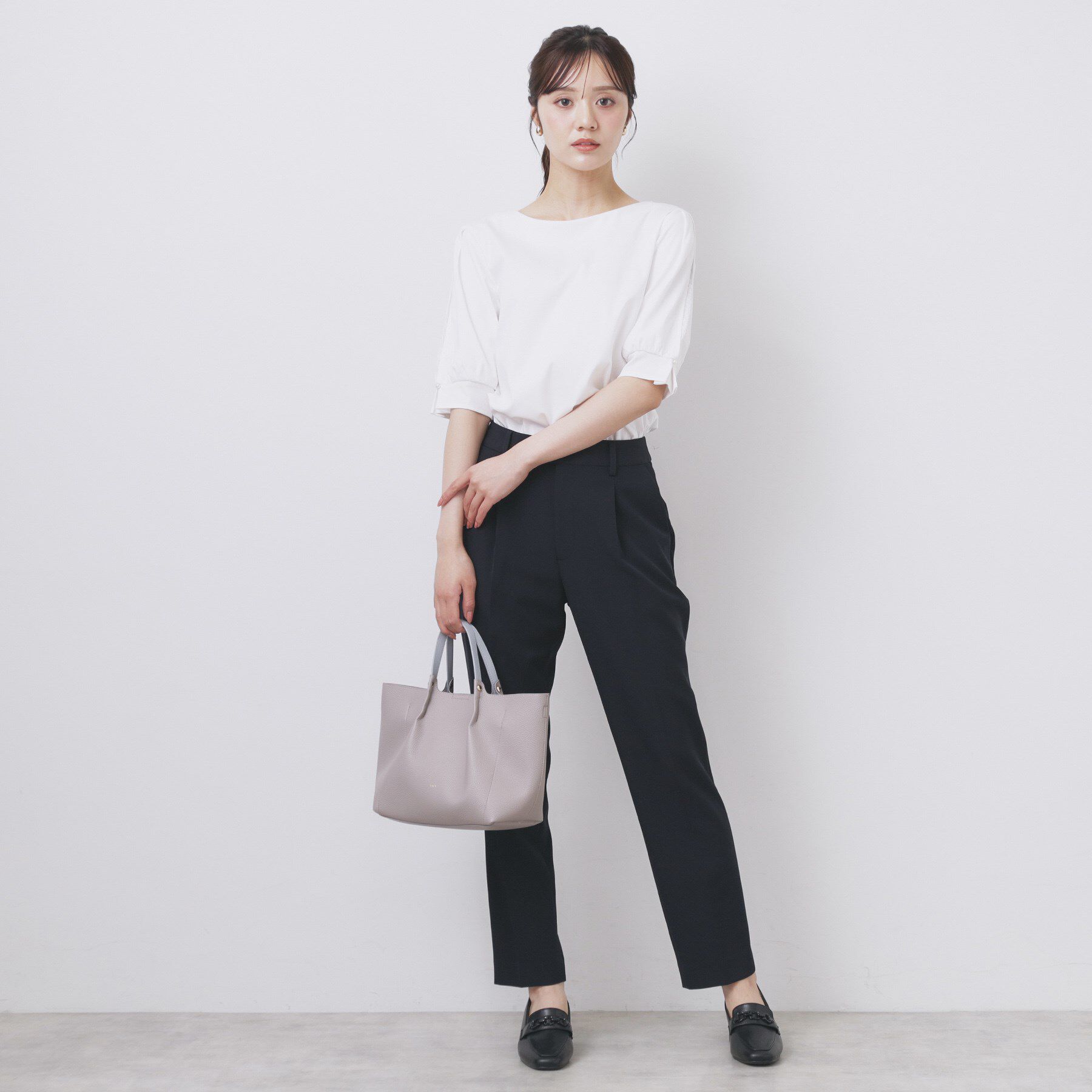 index「レースドッキングスリーブトップス【洗濯機洗い可/UVケア】」|Tシャツ・カットソー|