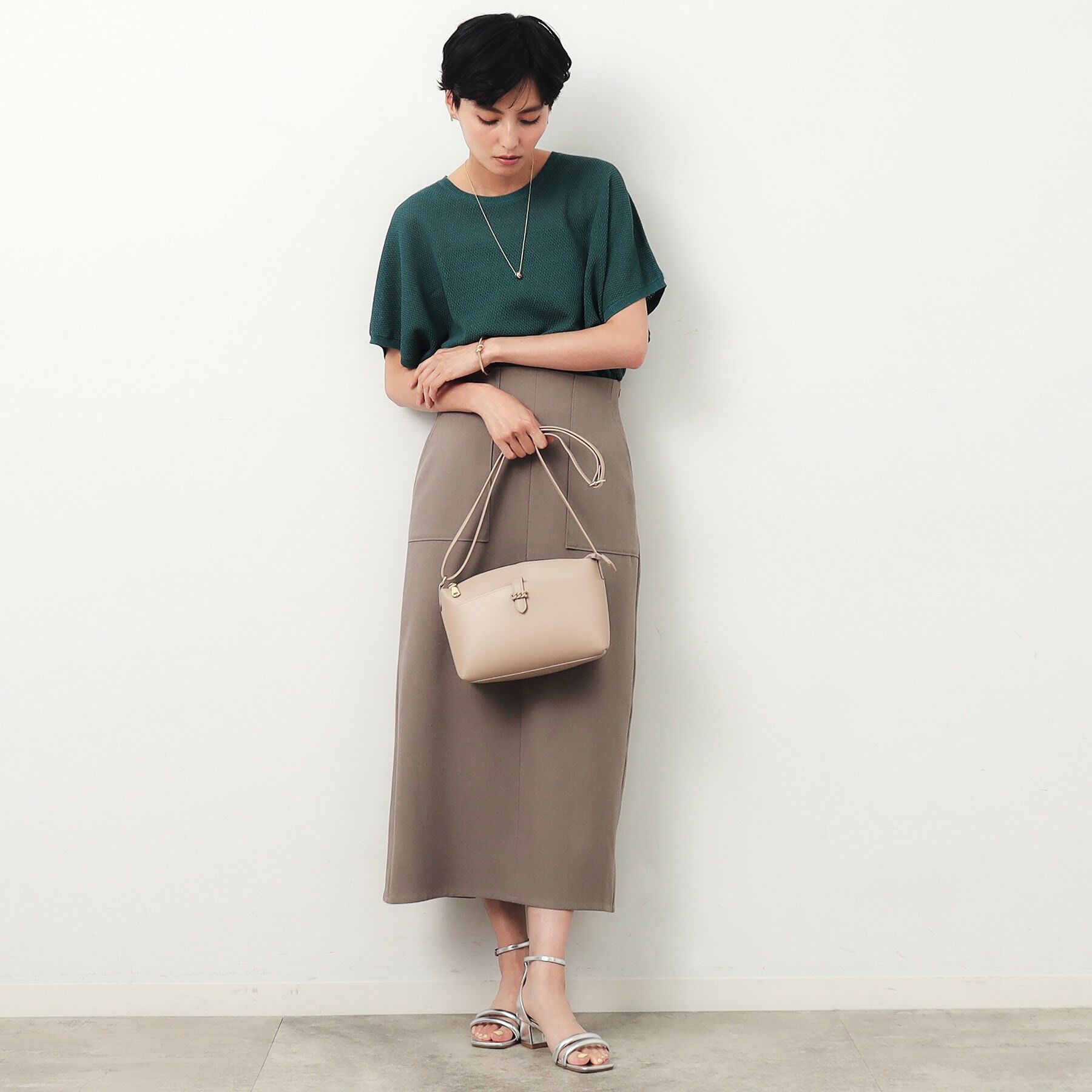 OPAQUE.CLIP「【長さ調整可能】フロントベルトポケットミニショルダー」|ショルダー・メッセンジャー|