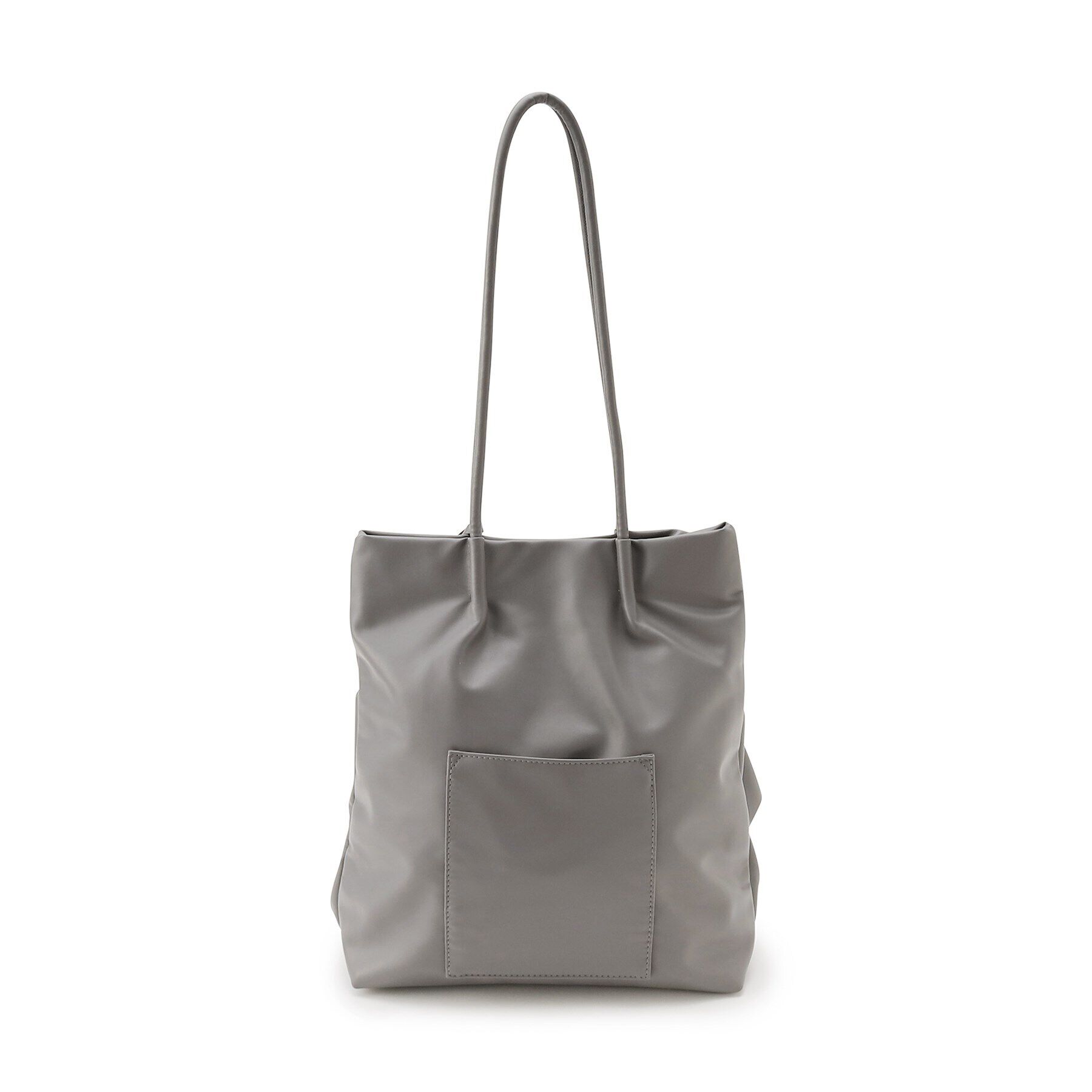 OPAQUE.CLIP「【A4サイズ対応】合皮ティアードフリルトートバッグ」|トートバッグ|